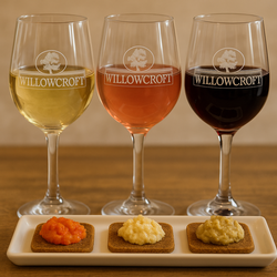 Wine, Crisp and Spread Flights